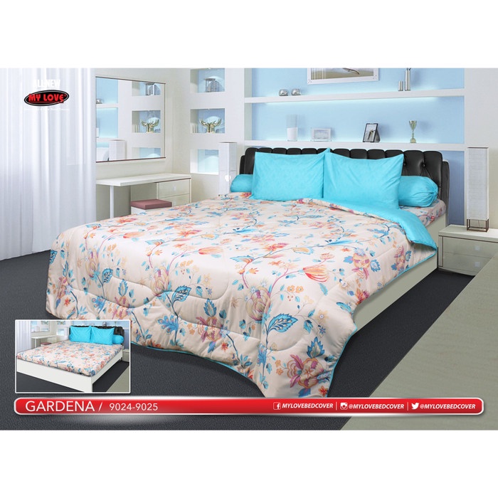 [New] Bed Cover Set My Love Size 180 X 200 T30 - Gardena Terlaris Limited