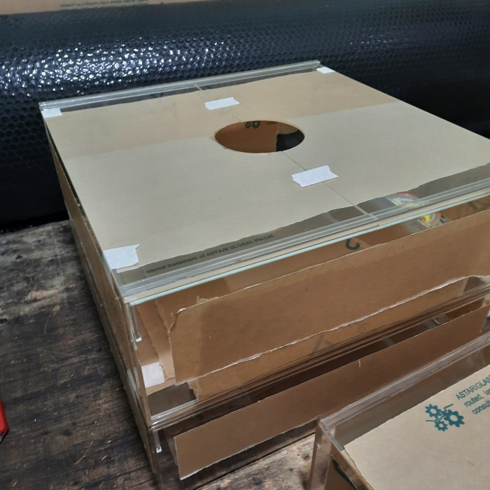 [New Ori] Displaya Acrylic Tempat Buah  Bunga/Box Seserahan/Box Acrylic Unik Diskon