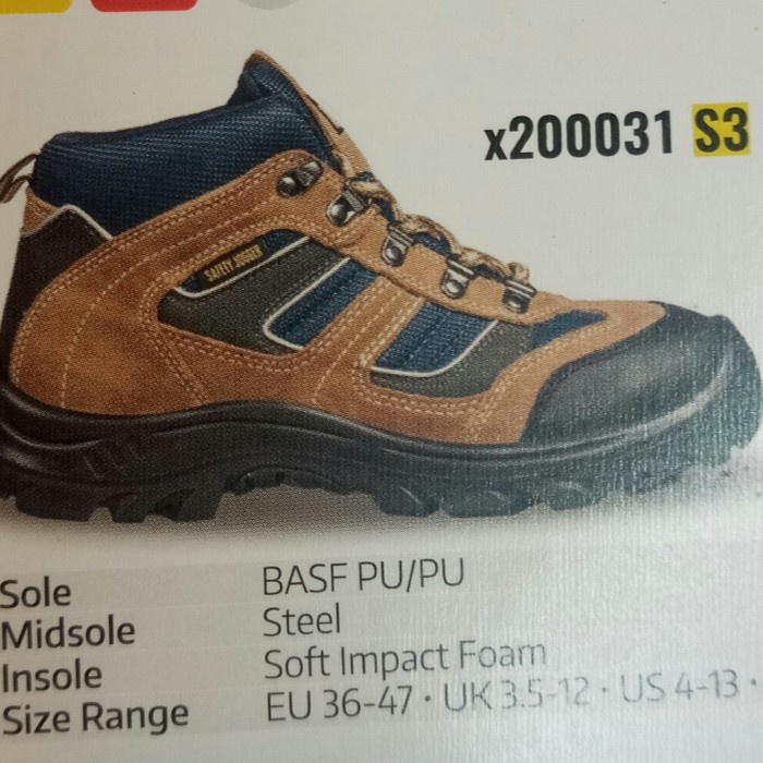 [New Ori] Sepatu Proyek/Sepatu Kerja Merk Krisbow Prince 6 Inch/Safety Shoes Diskon