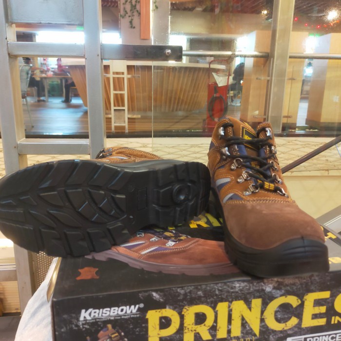 [New Ori] Sepatu Safety Krisbow Prince 6 Inch Terbaru