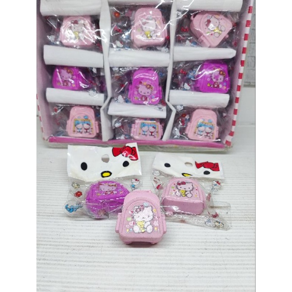 

penghapus/eraser/stip pensil hello kitty 3D model ransel