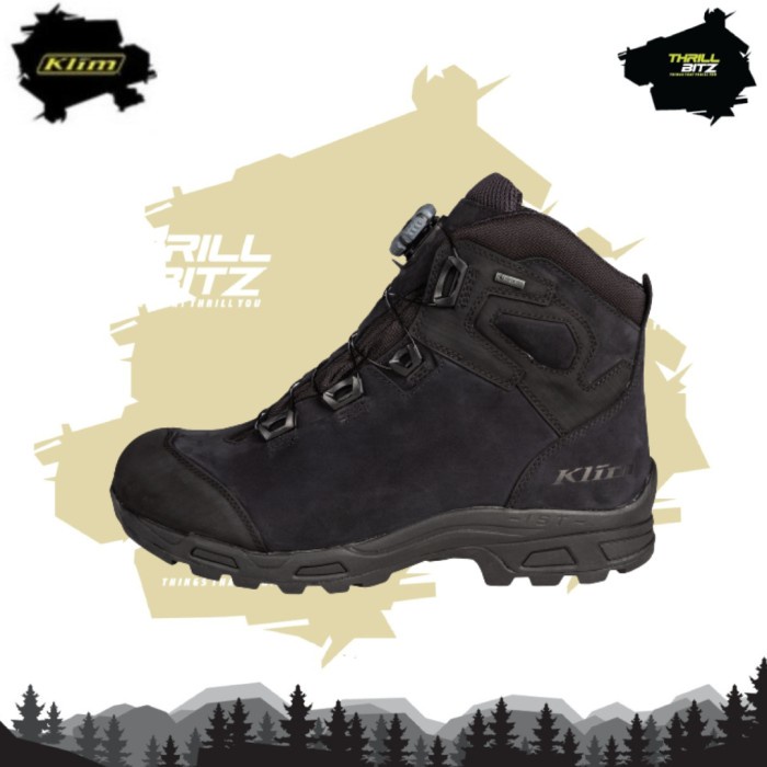[New Ori] Sepatu Klim Range Gtx Boots Black - Size 11/45 Terbatas