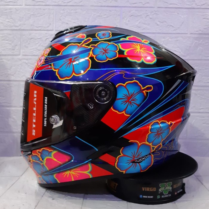 [New Ori] Helm Suomy Stellar Flower BlackSuomy Stellar Limited