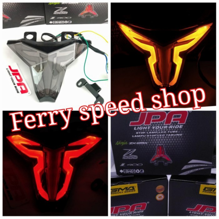 [Baru] Stoplamp Jpa Ninja 250 Fi New / Lampu Stop Belakang Ninja 250 Fi New Berkualitas