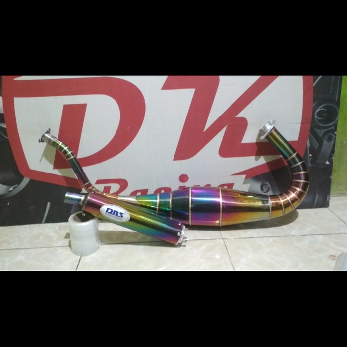 ✨Termurah Knalpot Racing Ninja Rr 150 Dbs Cobra Pelangi High Quality Diskon