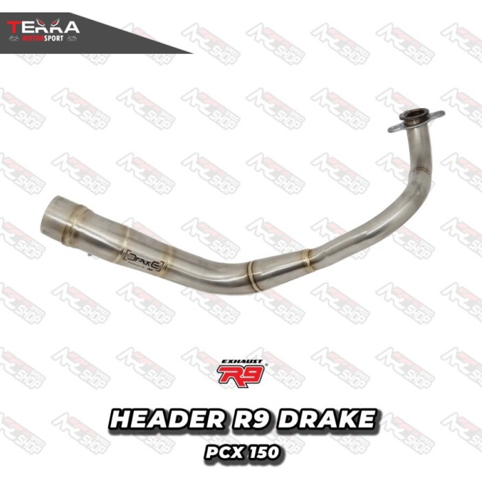 ✨Termurah Header Drake Knalpot R9 Honda Pcx 150 Leher Knalpot Terbaru