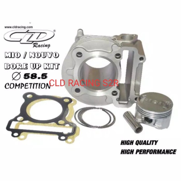 ✨Termurah Paket Blok Bore Up Cld Racing Mio 58.5Mm Original Terbaru