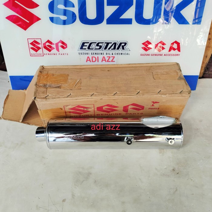 ✨Termurah Muffler Silencer Selencer Tabung Knalpot Suzuki Shogun 125 Sp Fd Xrm Berkualitas