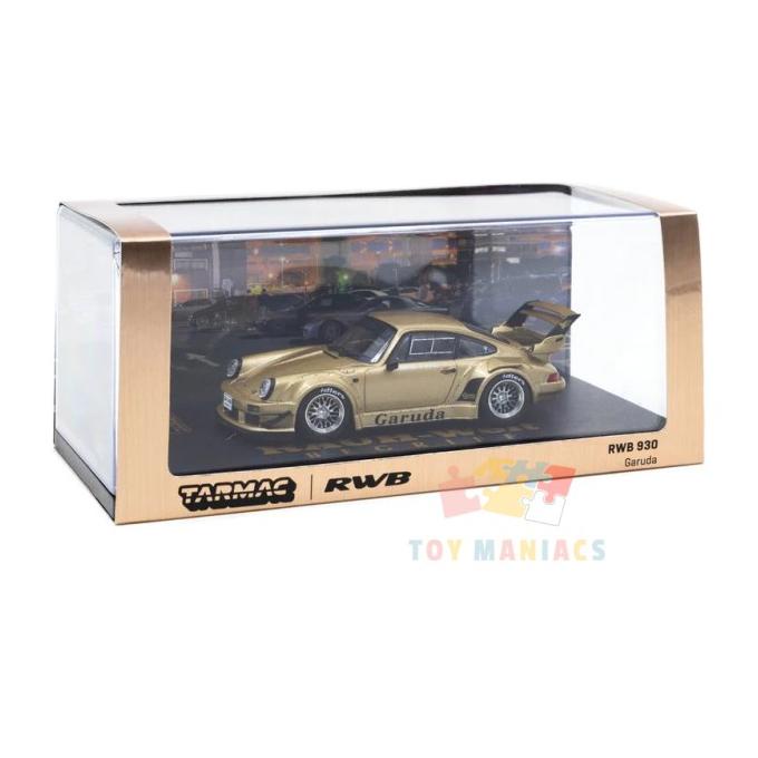 TARMAC WORKS 1:43 RWB PORSCHE 930 GARUDA BROWN