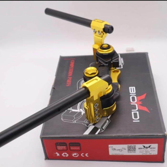 ✨Sale Stang Jepit N Max 155 / New N Max /Pcx 150 Biondi Type Vortex Full Cnc Limited