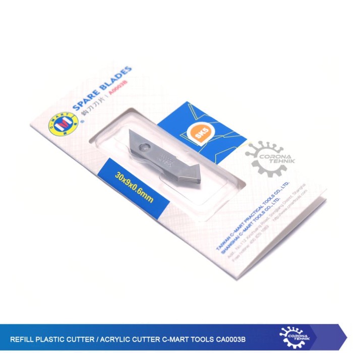 

Refill Plastic Cutter / Acrylic Cutter C-Mart Tools CA0003B star