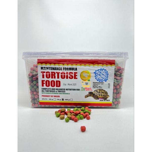 Pelet Meizu 700gr untuk Sulcata Aldabra