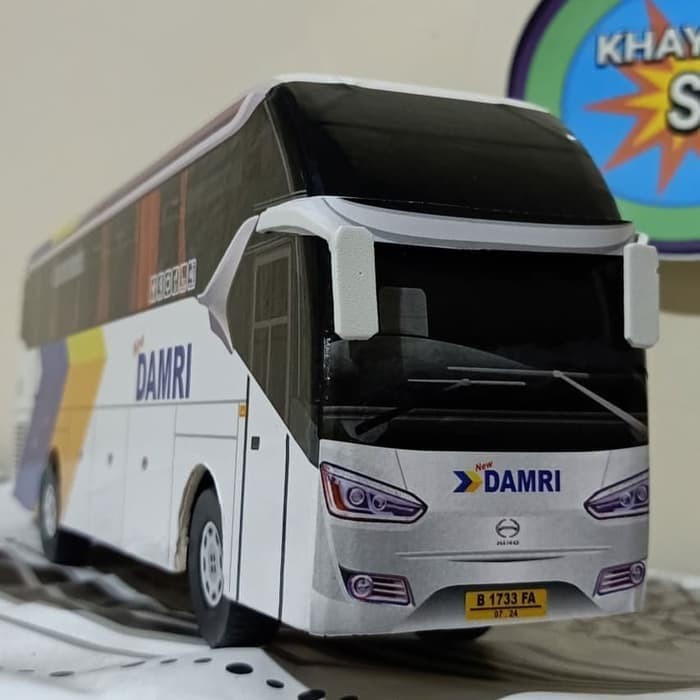 MUST HAVE MINIATUR BUS BIS SR2 DAMRI TERMURAH