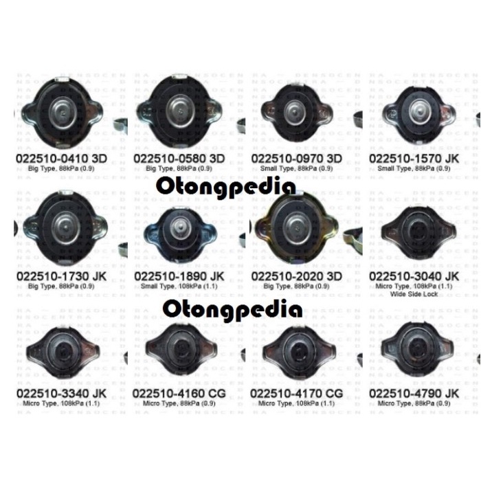 Tutup Radiator / Radiator Cap Daihatsu Terios / Xenia DENSO best