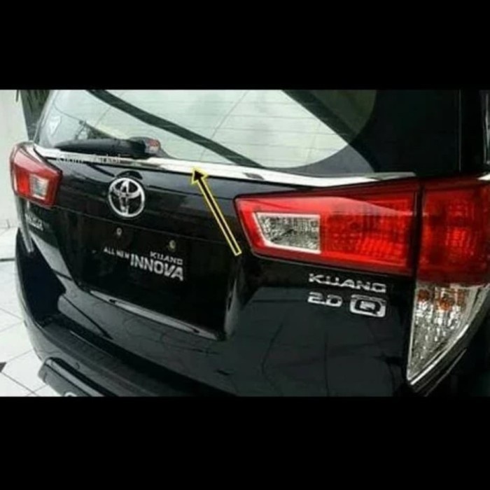 List lis pintu kaca belakang chrome All New Innova Reborn 2016-2021 best