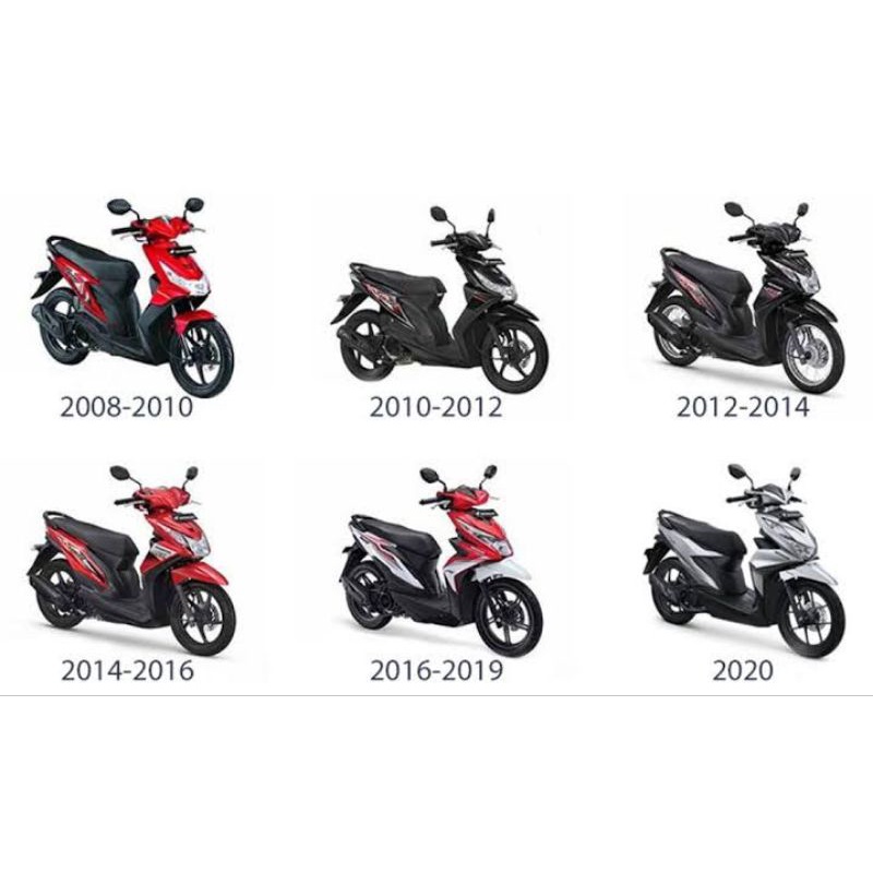 Knalpot Standar Racing by 54N Racing Muffler Full System Leher STAINLESS Untuk Honda Beat Pop/Street