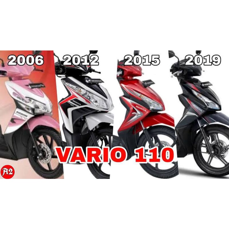 Knalpot Standar Racing by 54N Racing Muffler Full System Leher Ceklis STAINLESS Untuk Honda Vario 11