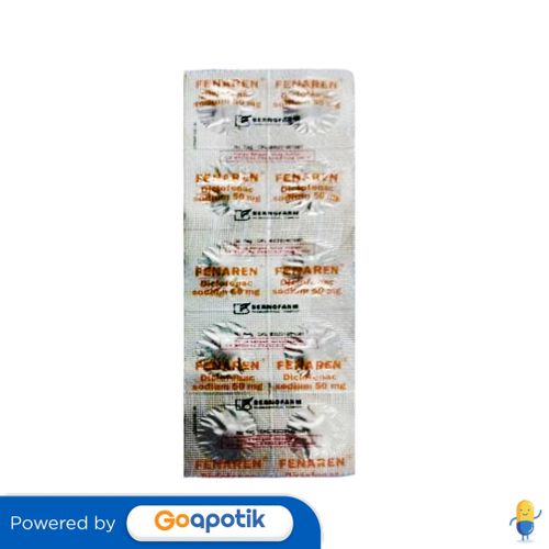 FENAREN 50 MG STRIP 10 TABLET