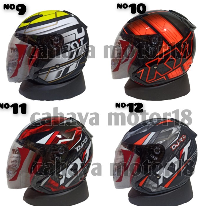 Helm Kyt Dj Maru Motif