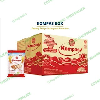 

TEPUNG TERIGU SERBAGUNA KOMPAS 1 KG ISI 10 PCS