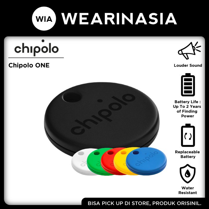 Chipolo One Key Finder Item Alat Peni Kunci Barang Hilang