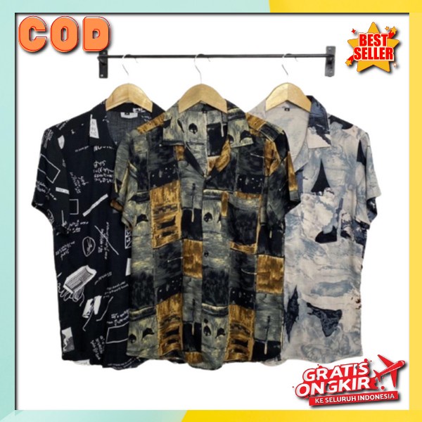 Kemwja Pendek Keren Baju Bapak2 Terlaris Pakaian Cowok Distro Kemej Laki Krmeja Bapak-Bapak Terbaru 