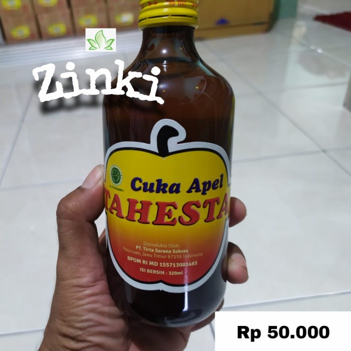 

Terlaris Cuka Apel Tahesta 320 ml Original TAHESTA Cuka Sari Apel 320ml SALE