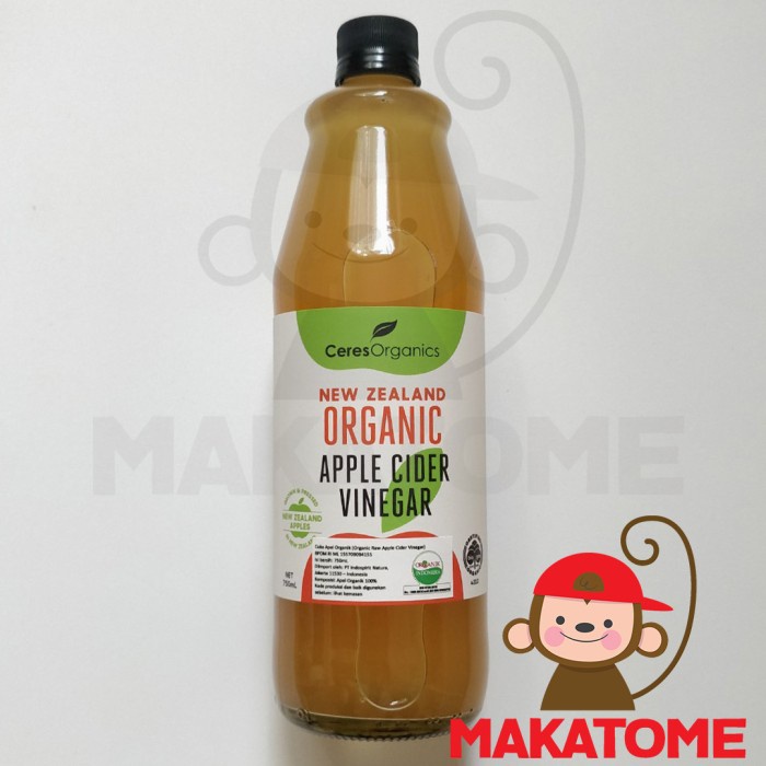 

Terlaris Ceres Organics Apple Cider Vinegar 750ml sari cuka apel ACV 750 ml SALE