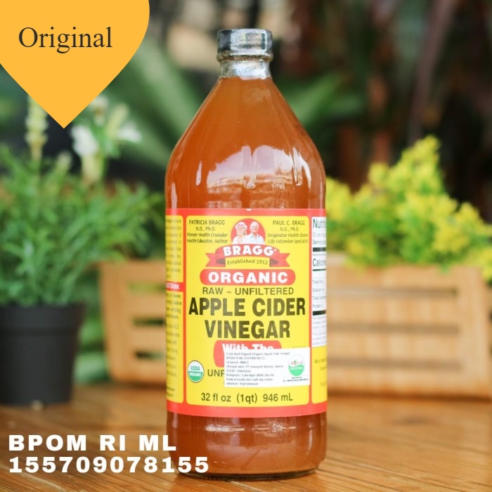 

Terlaris Apple Cider Vinegar (Bragg) 946 ml SALE