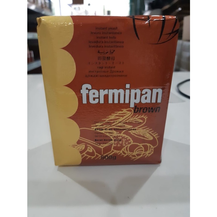 

Promo Ragi Kering Fermipan Brown 500Gr / Yeast Fermipan