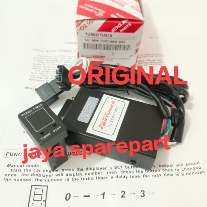 Turbo Timer All New Fortuner 2022 Original Plug N Play
