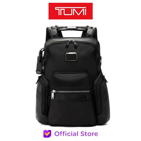 TUMI Alpha Bravo Navigation Backpack - Tas Ransel Pria - Black