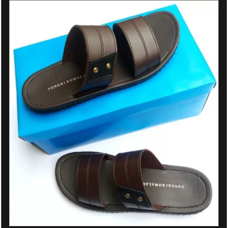 Sandal Yongki Komaladi//Sandal Pria Dewasa//Sandal Kekinian//Trend Sandal 2024//Sandal Kokop//Alas K