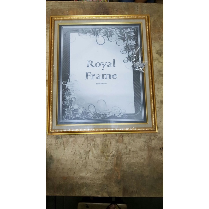 Promo Bingkai / Pigura / Frame Foto 24R (50X60 Cm) Linen Murah