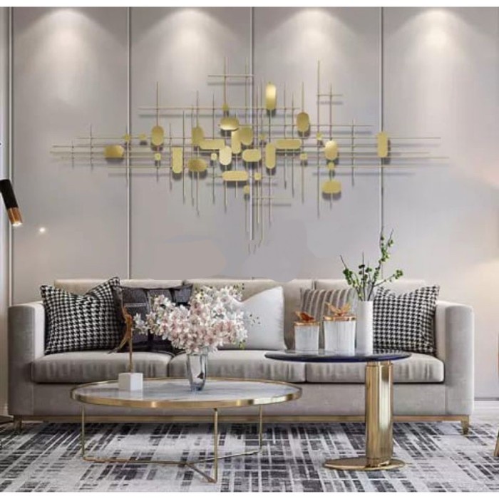 Promo Hiasan Dinding Walldecor Besi Ruang Tamu
