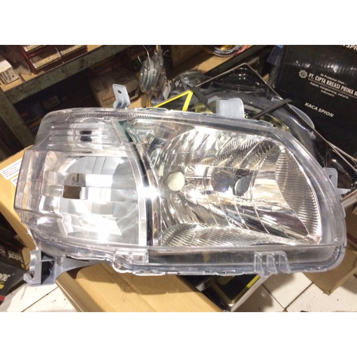 Kaca Mika Headlamp Komplit Head Lamp Lampu Besar Depan Grand Gran Max star