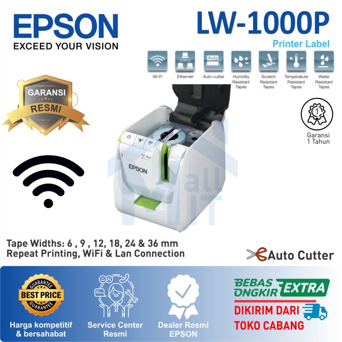 Terbaru Printer Epson Lw-1000P Epson Lw1000P Label Printer Promo Terlaris
