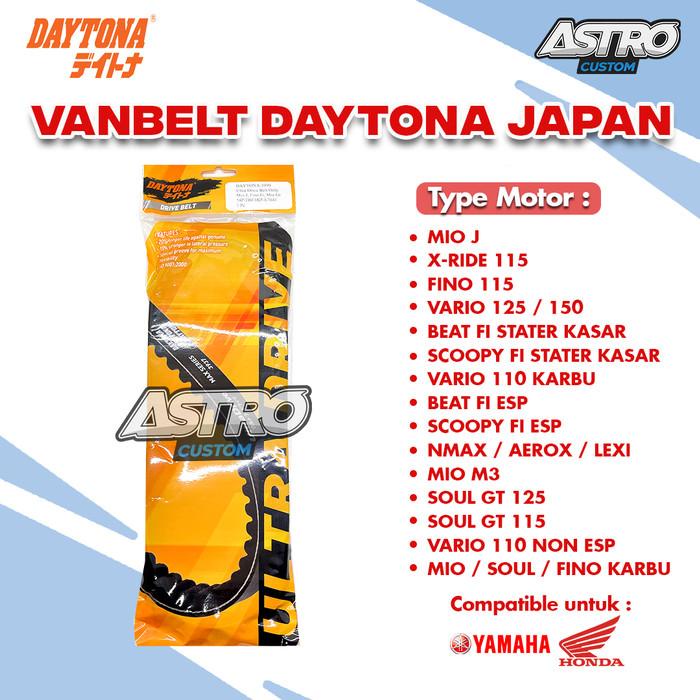 V-BELT VANBELT NMAX 155 AEROX 155 LEXI 125 ORIGINAL DAYTONA RACING