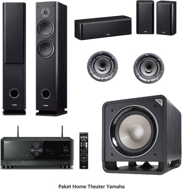 Paket Home Theater Yamaha 7.1 Dolby Atmos