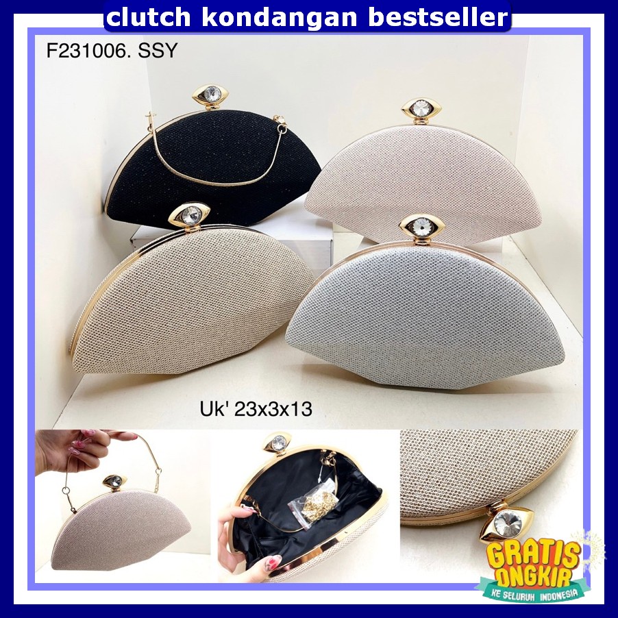 Clutch Pesta Wanita Elegan Clutc Cewek Murah Kekinian Tas Pesta Mewah Elegan Import Taa Perempuan Ko
