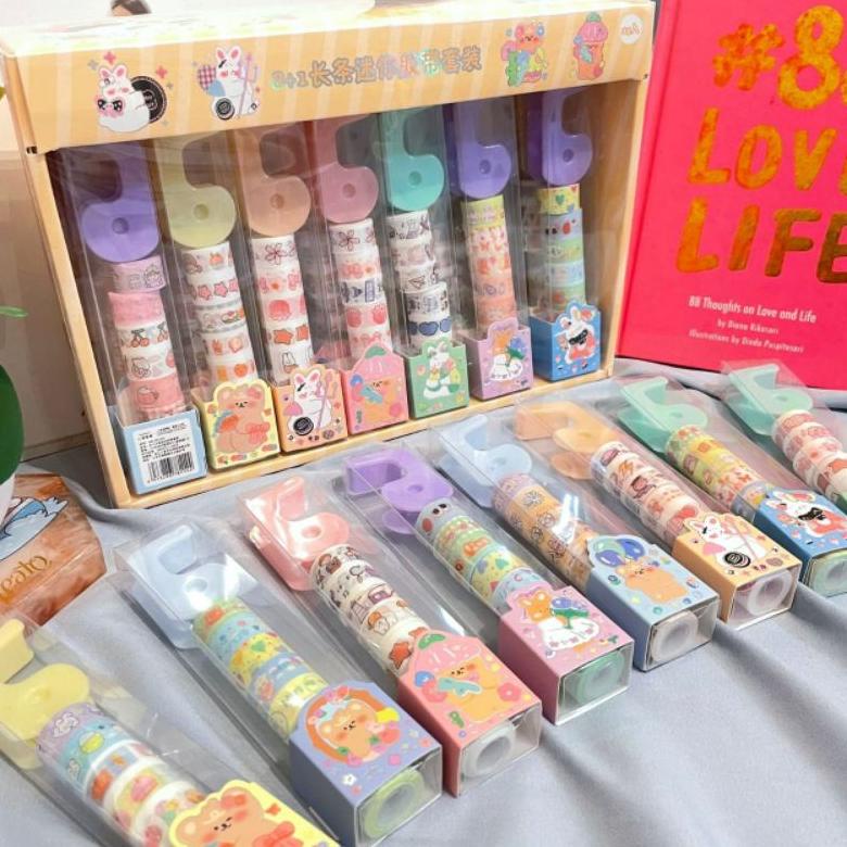 

TERBARU PAKET SELOTIP KECIL 1 SET KARAKTER LUCU IMUT FANCY MURAH