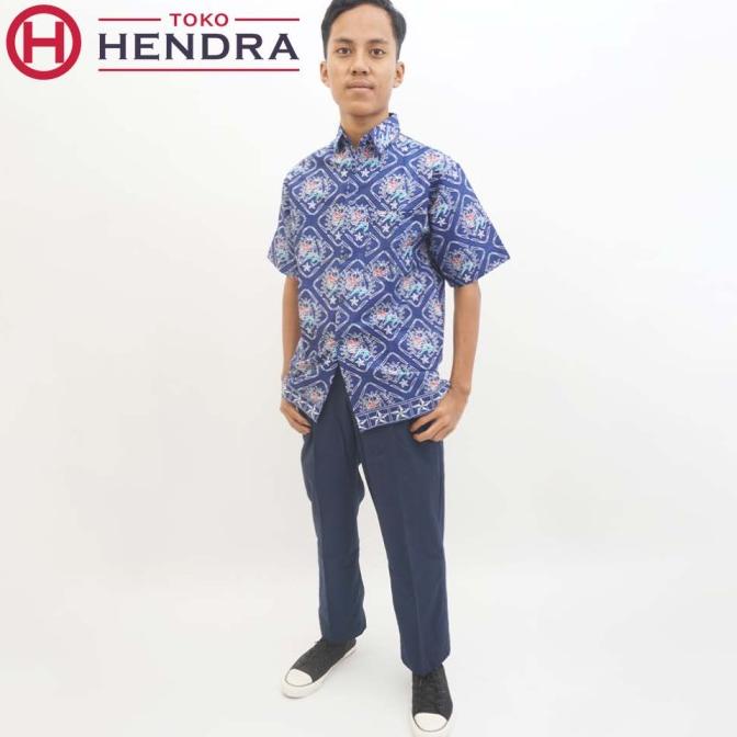 seragam batik smpn kota depok terbaru