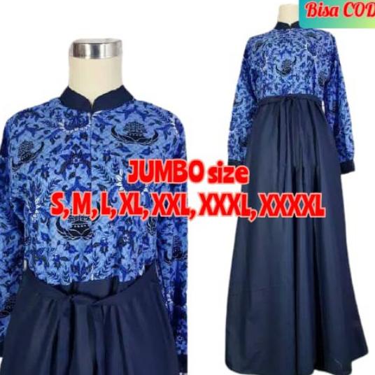 Baju Gamis syari dress Dinas Batik guru pns pdl pdh Murah formal korpr