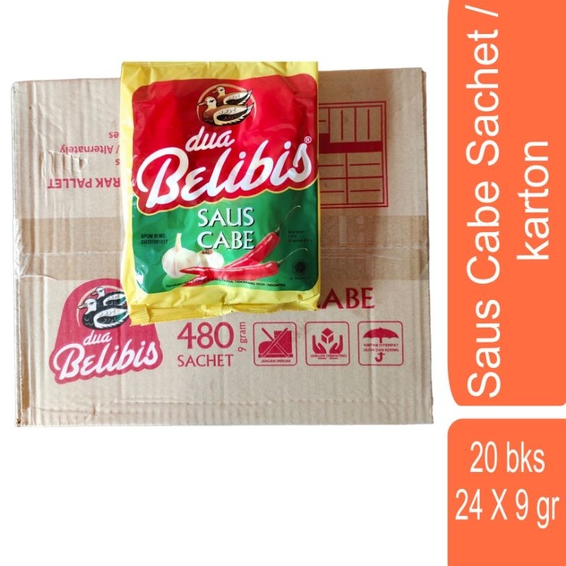 

Belibis Sambal Sachet @ 9 Gr, Karton Isi 480 Pcs
