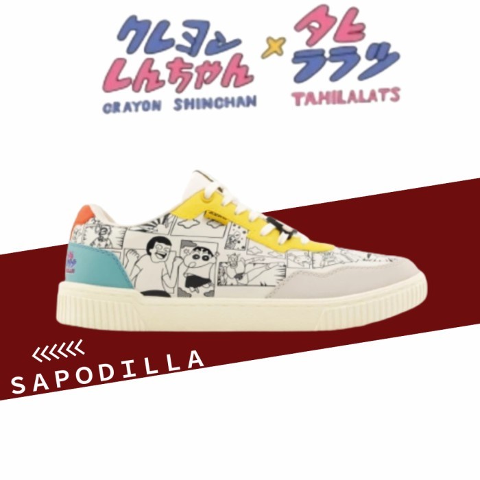 PROMO Sepatu aerostreet X tahilalats X shinchan shinnosuke tahi lalats
