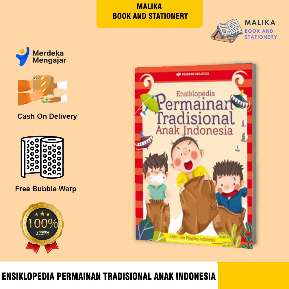 Buku Dongeng Cerita Anak Ensiklopedia Permainan Tradisional Anak Indonesia Anak Tk Paud
