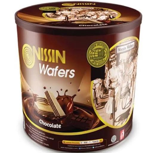 

Nissin Wafer Kaleng Coklat 570 Gram Wafers Chocolate