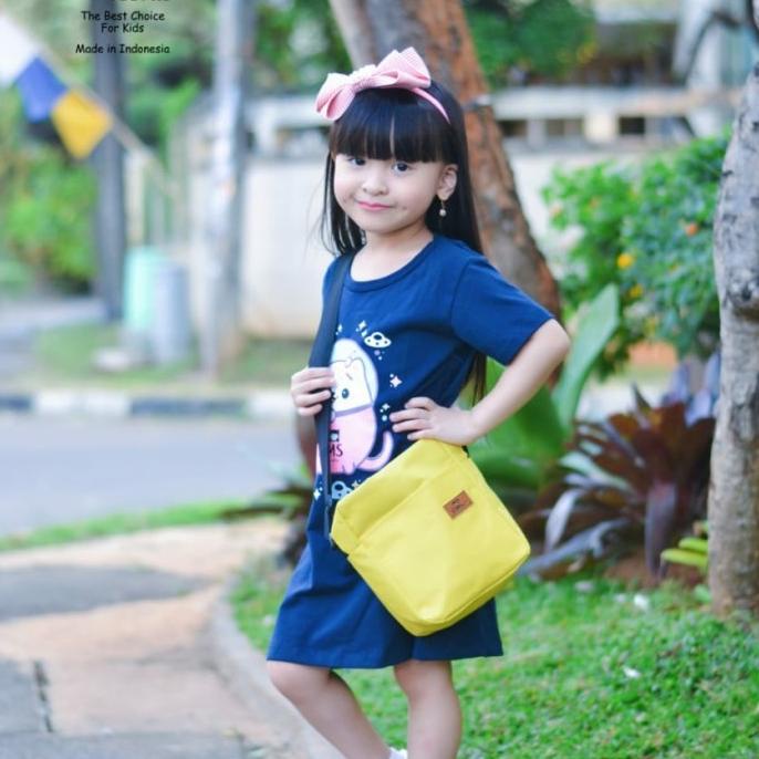 Tunik Bamskids / Tunik Kaos anak perempuan
