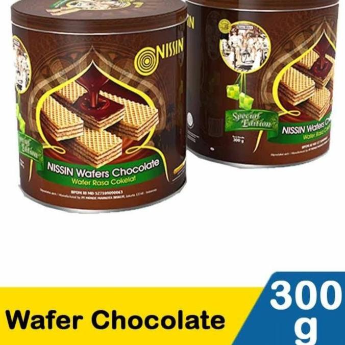 

[1dus isi 6 Kaleng] Nissin Wafer 300 gr/ Nissin wafer kaleng 300gr