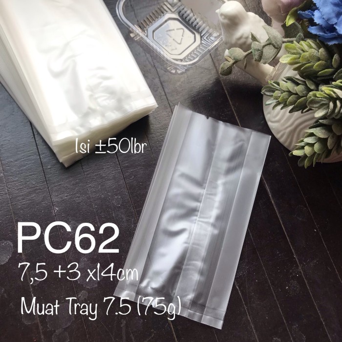 

Promo Plastik Kue Transparan Polos Doff Cookies Snack Nougat Pc62 Terbaru